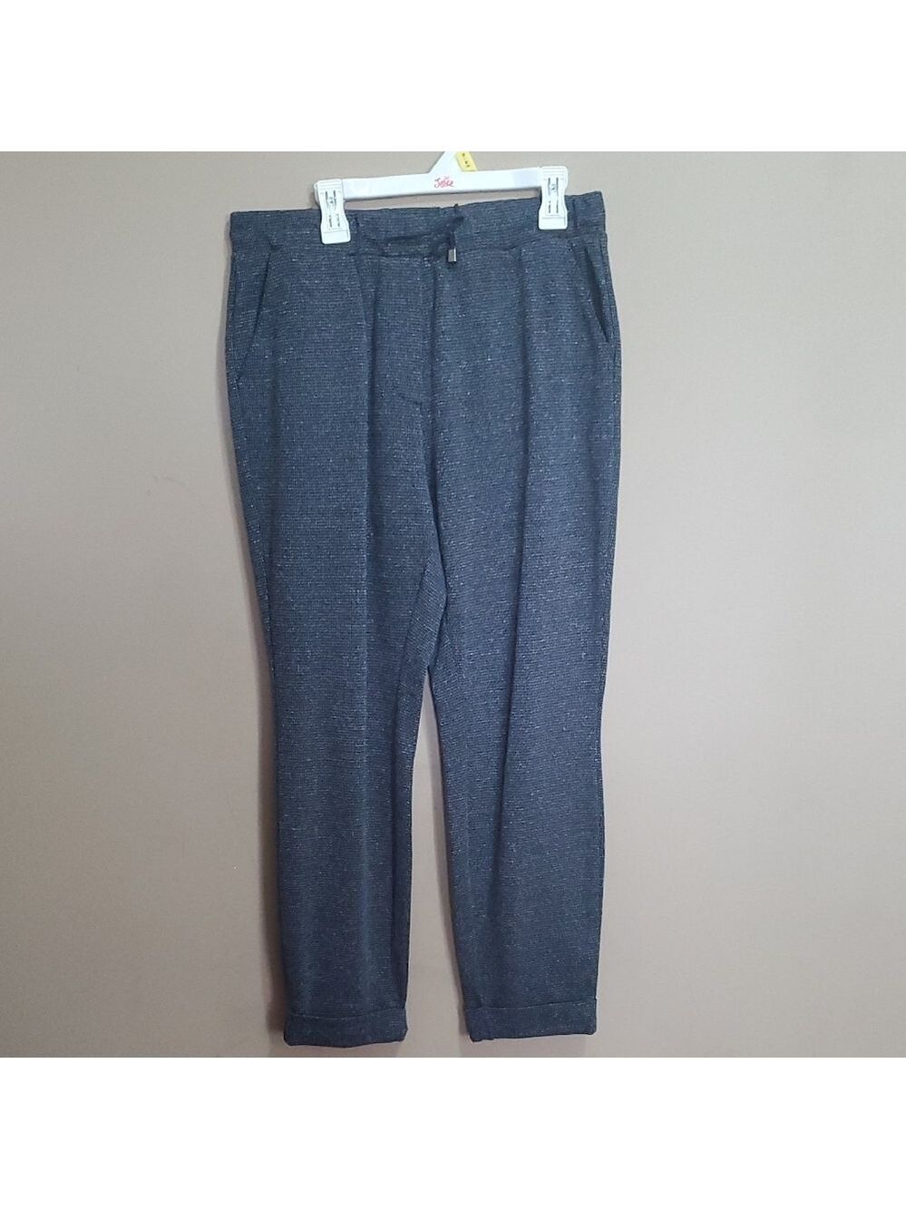 Northern Reflections Gray Houndstooth Dress Pants Modern Fit Size Medium Petite